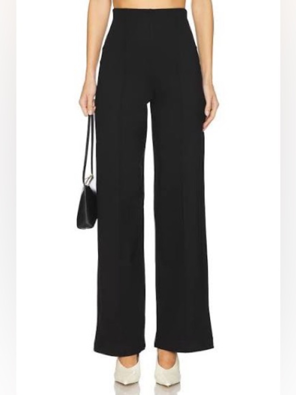 Ripley Rader Ponte Knit Straight Leg Pants Black Business Casual Women’s Small